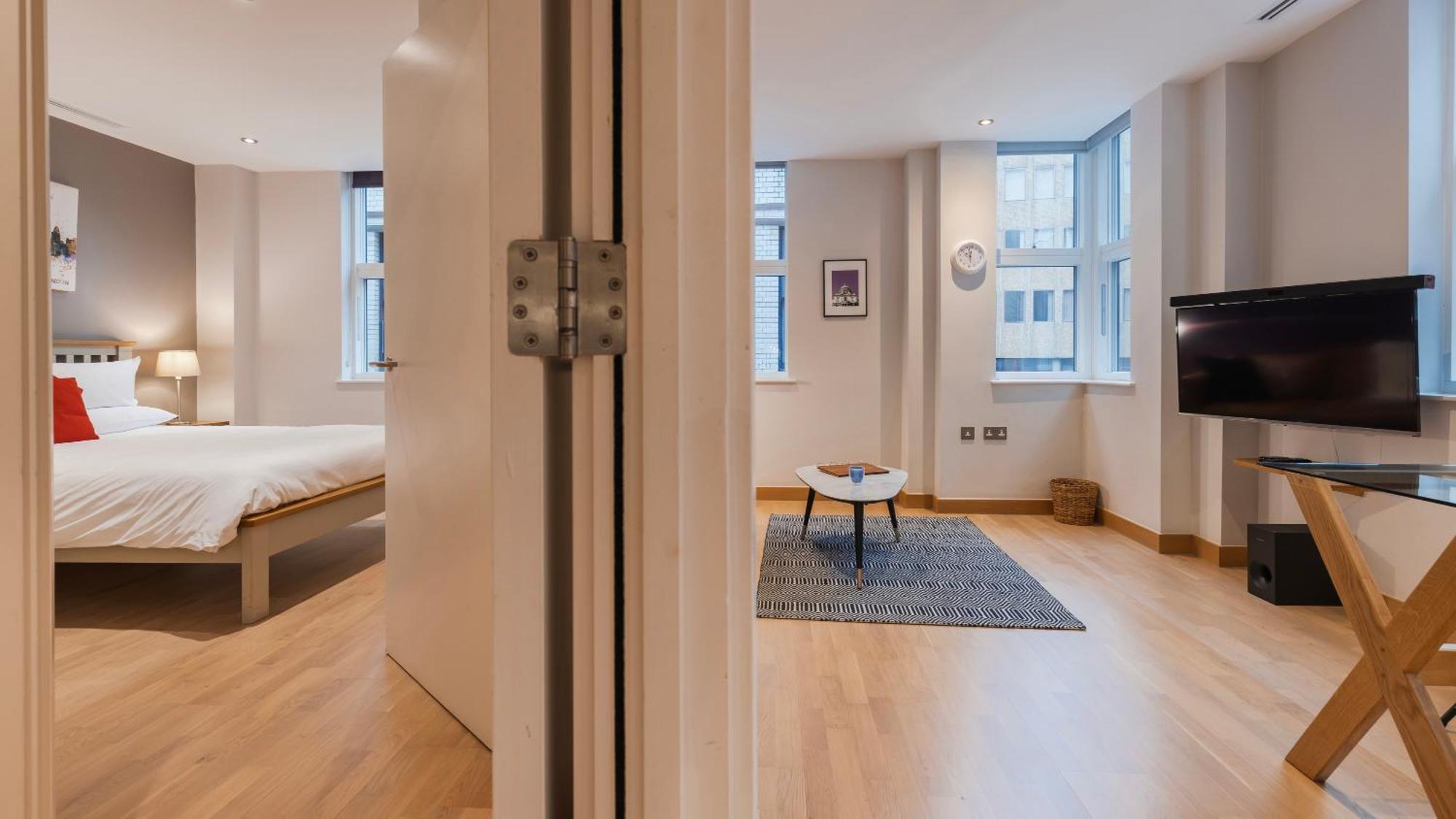 Barbican Serviced Apartments By Lovelystay 伦敦 客房 照片